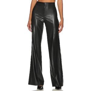 Alice + Olivia Black Wide Leg Pants